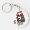Search for cavalier king charles key rings Cute