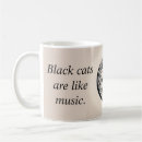 Search for elegant cat mugs Black