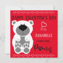 Search for polar bear valentines day cards Cute