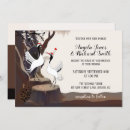 Search for crane wedding invitations Japanese