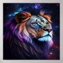 Search for lion art Blue