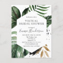 Search for virtual bridal shower invitations Modern