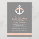 Search for anchor baby shower invitations Sailor