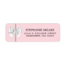 Search for fancy ornate return address labels Girly