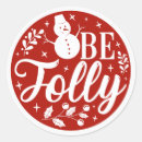 Search for be jolly stickers Typography