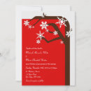 Search for red tree wedding invitations Winter