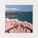 Search for ocean tapestries Blue