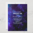 Search for stars sweet 16 invitations 16th birthday