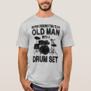 Search for never underestimate an old man tshirts Musician