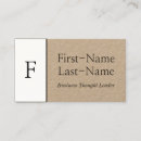 Search for thought business cards Plain