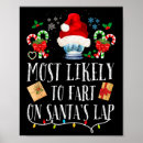 Search for fart posters Santa's