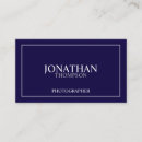 Search for classic business cards Photographer
