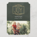 Search for joy christmas invitations Chalkboard
