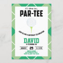 Search for golf birthday invitations Men