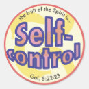Search for self control stickers Patience