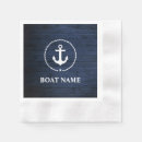 Search for name napkins Navy blue