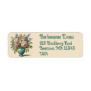 Search for victorian garden return address labels Roses