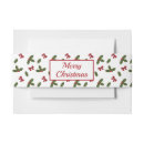Search for christmas invitation belly bands Festive