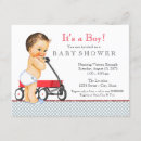 Search for red wagon invitations Boy