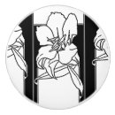 Search for black white flower and knobs and pulls Garden