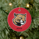 Search for cougars christmas tree decorations Dedicated siue fan christmas
