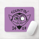Search for sesame street mousepads Count von count
