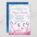 Search for pool sweet 16 invitations Watercolor