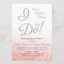 Search for bubble engagement party invitations Pink