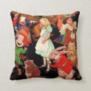 Search for rabbit cushions Alice in wonderland