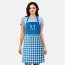 Search for blue gingham aprons Plaid
