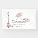 Search for paris banners Watercolor