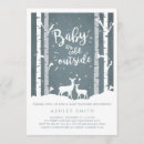 Search for birch baby shower invitations Deer