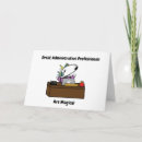 Search for funny secretary postcards Administrative professional