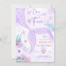 Search for pastel 5th birthday invitations Blush purple gold glitter