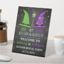 Search for halloween witch signs Baby shower