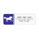 Search for wild horse return address labels Ranch