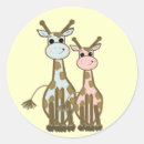 Search for cute cartoon giraffes stickers Funny