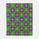 Search for mardi gras blankets Louisiana