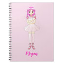 Search for cute anime girl notebooks Cartoon