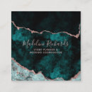 Search for dark green and gold business cards For her