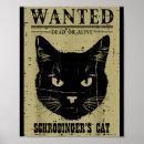 Search for schrodinger cat posters Funny science