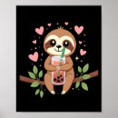 Search for bubble tea posters Sloth