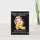 Search for funny lemon cards Happy