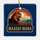Search for african safari christmas tree decorations Maasai mara national reserve