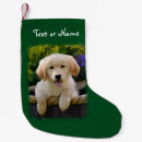 Search for golden retriever christmas stockings Funny