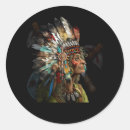 Search for indigenous peoples stickers Headdress