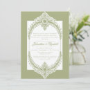 Search for flourish wedding invitations Bride and groom