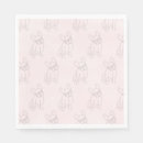 Search for bulldog napkins Pink