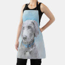 Search for cute weimaraner aprons Dog