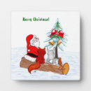 Search for santa claus plaques Animal